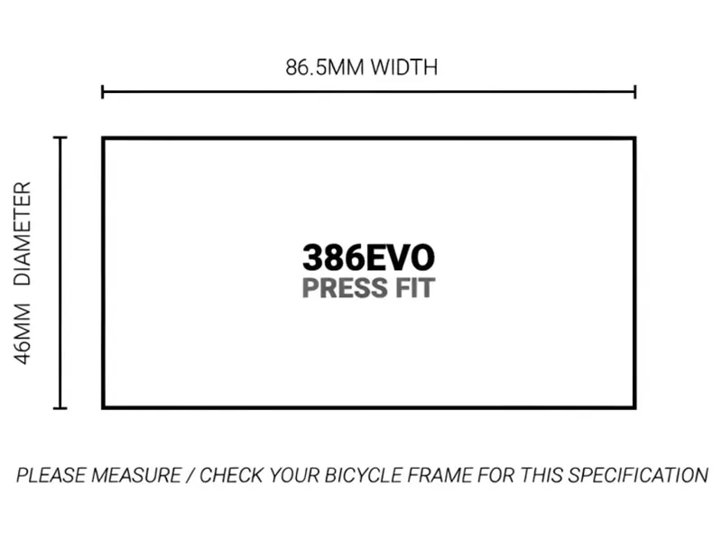 Praxis Works BB M30 Road Evo Ceramic BB386 in Black-3