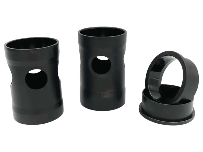 Praxis Works Delrin Sleeves Pair 68mm OSBB in Black-1