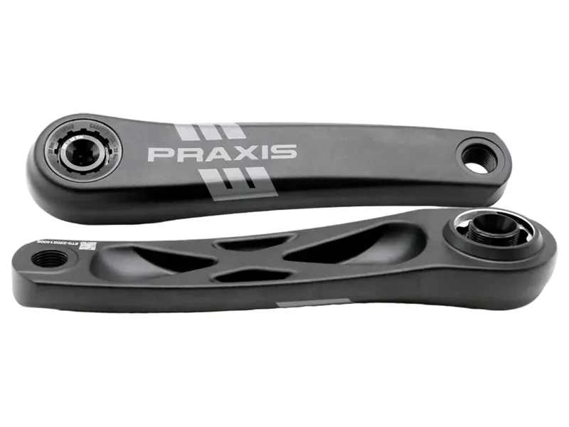Praxis Works eCrank Set RIDE 60 Road Carbon 175mm in black