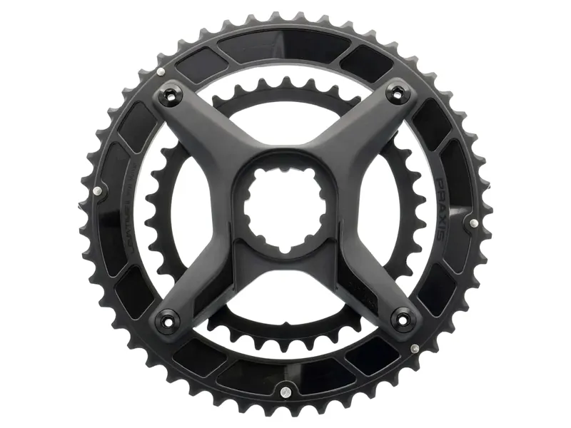 Praxis Works LT2 CR X-Ring/Spider Kit 50/34 10/11/12-Speed in Black-1