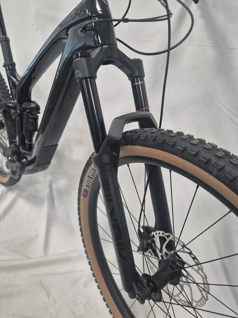 EX DEMO Trek Fuel EXe 9.7 SLX/XT Electric Full Suspension Mountain Bike Large 2026 in Deep Smoke-4