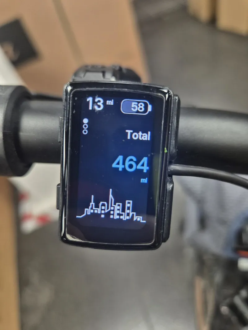 EX DEMO Brompton Electric G Line with Roller Frame 4 Speed Folding Bike Large 2027 in Space Black-4