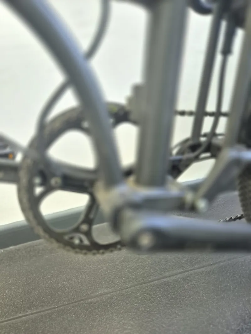 EX DEMO Brompton Electric G Line with Roller Frame 4 Speed Folding Bike Large 2027 in Space Black-5