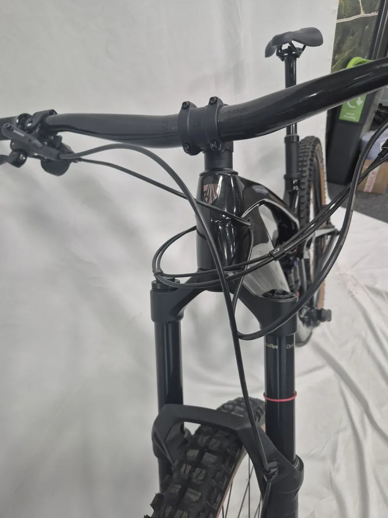EX DEMO Trek Fuel EXe 9.7 SLX/XT Electric Full Suspension Mountain Bike Large 2026 in Deep Smoke-6