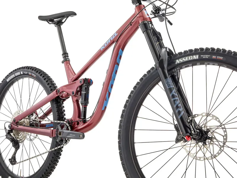 Kona Process SE 153 G2 29 inch Microshift Full Suspension MTB 2025 in Plum-2