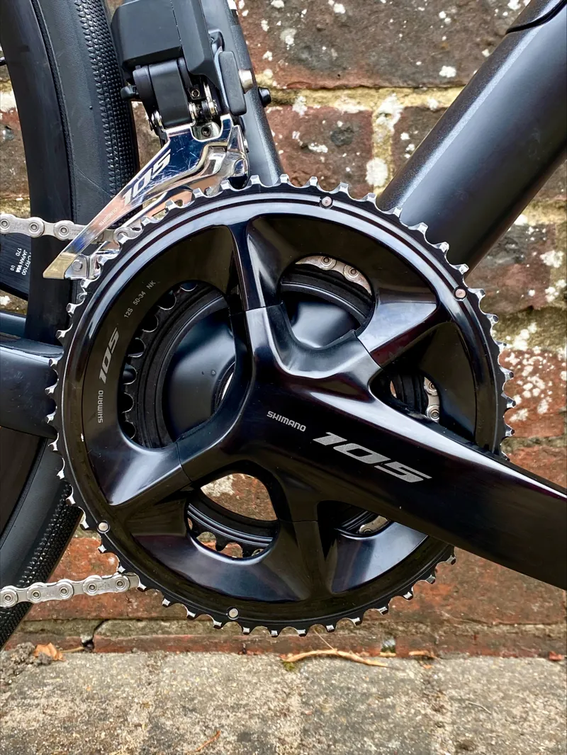 EX DEMO Trek Domane SL 6 Gen 4 Carbon Road Bike 52 2024 in Satin Trek Black-6