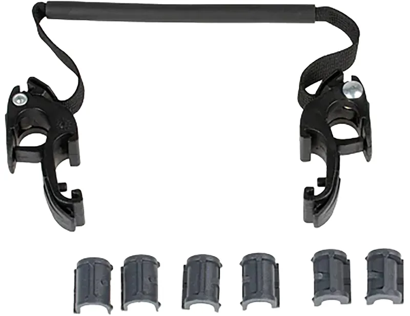 Balfes Bikes Ortlieb QL2.1 Hooks with Handle in black | Free postage over £30, £10 off first order, price match & 0% finance.