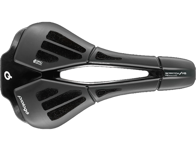 Balfes Bikes Prologo Scratch M5 140 CPC PAS Nack Saddle in Black | Free postage over £30, £10 off first order, price match & 0% finance.