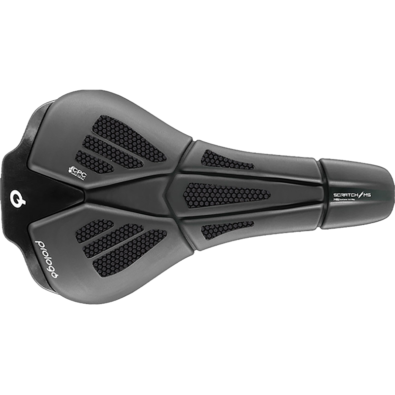 Balfes Bikes Prologo Scratch M5 140 CPC Tirox Saddle in Black | Free postage over £30, £10 off first order, price match & 0% finance.