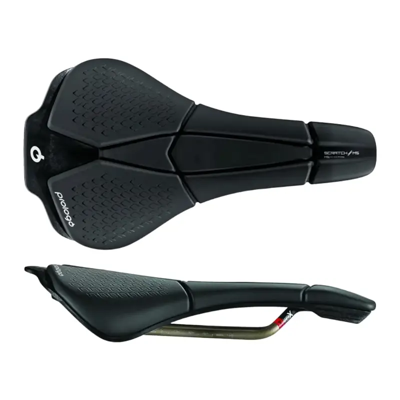 Balfes Bikes Prologo Scratch M5 Tirox 140mm Saddle in Black | Free postage over £30, £10 off first order, price match & 0% finance.