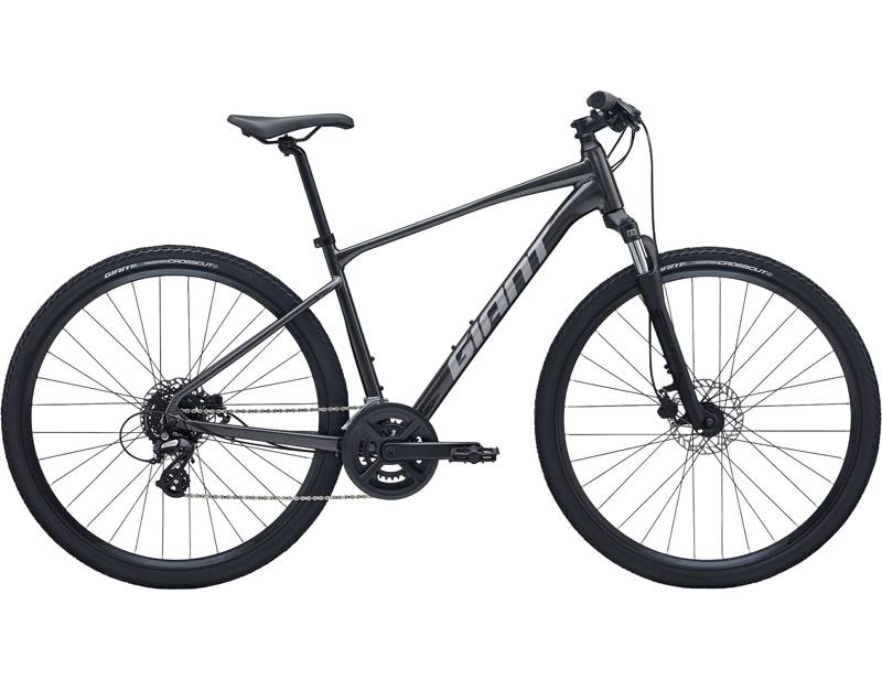 Balfes Bikes Giant Roam 4 Hybrid Bike 2026 in Stealth Chrome | Free postage over £30, £10 off first order, price match & 0% finance.
