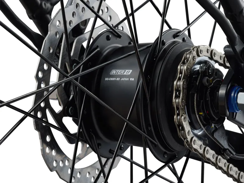 Giant NewTour E+ 2 LST 500Wh Electric Hybrid Bike 2027 in Cold Night-3