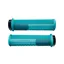 Peaty's Monarch Knurl Grip Thick Lock-On Grips in Turquoise