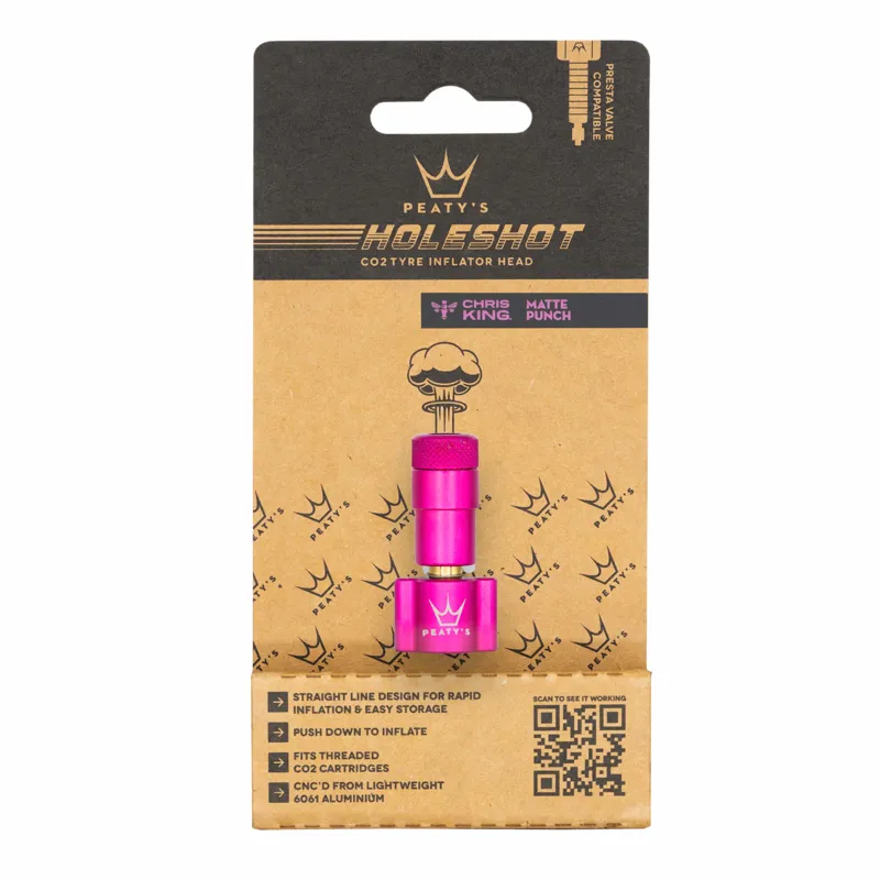 Peaty's Holeshot CO2 Tyre Inflator Head in Punch-1