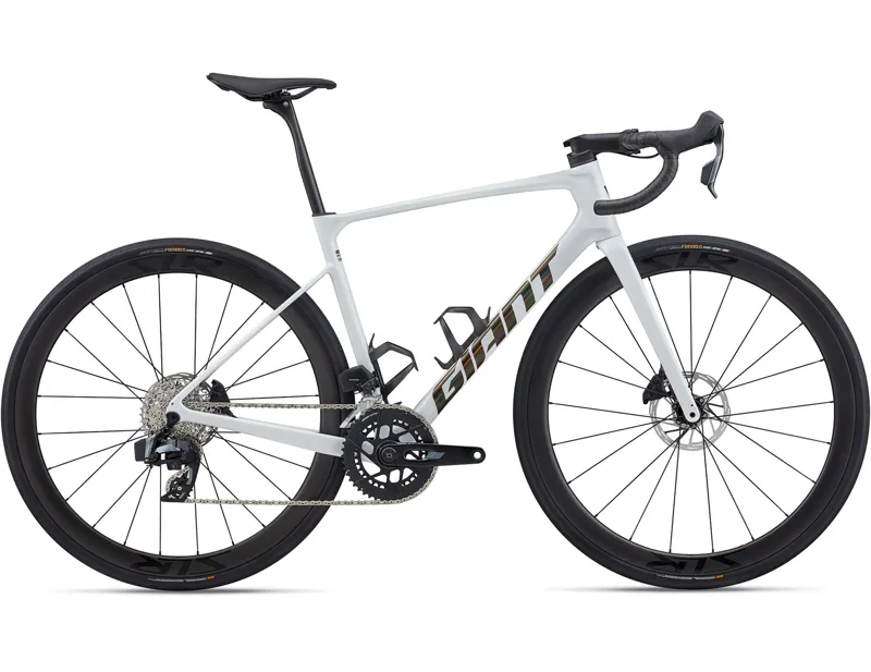 Balfes Bikes Giant Defy Advanced Pro 1 Road Bike 2026 in White | Free postage over £30, £10 off first order, price match & 0% finance.