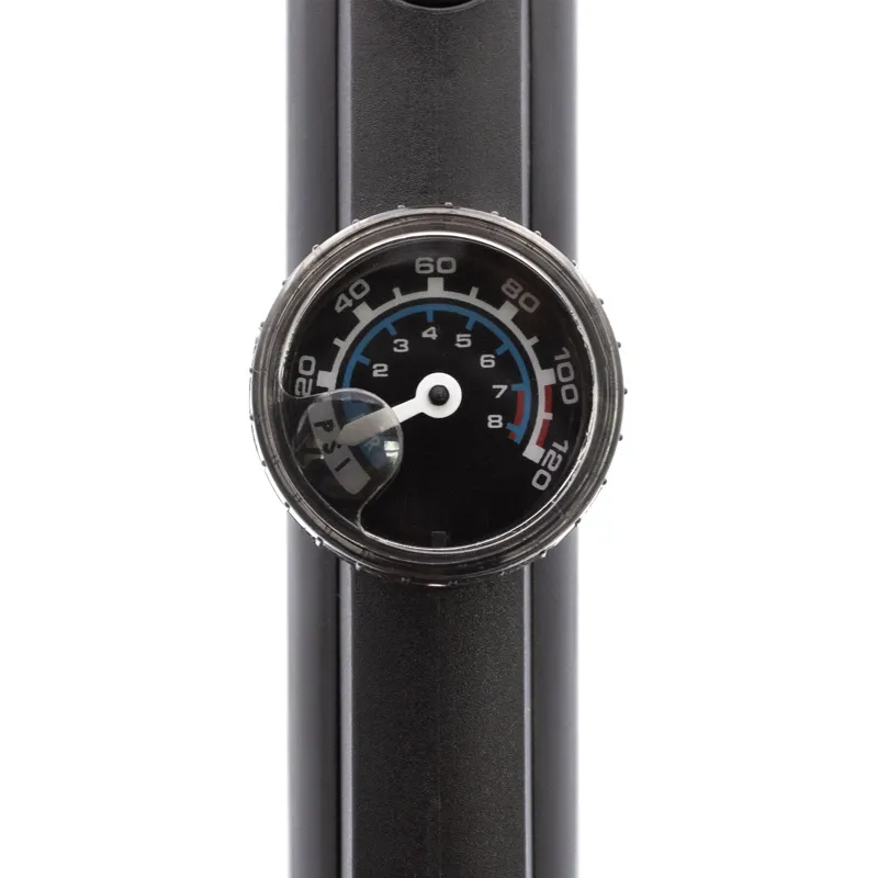 Truflo Micro II Mini Pump with Dial Gauge in Black-2
