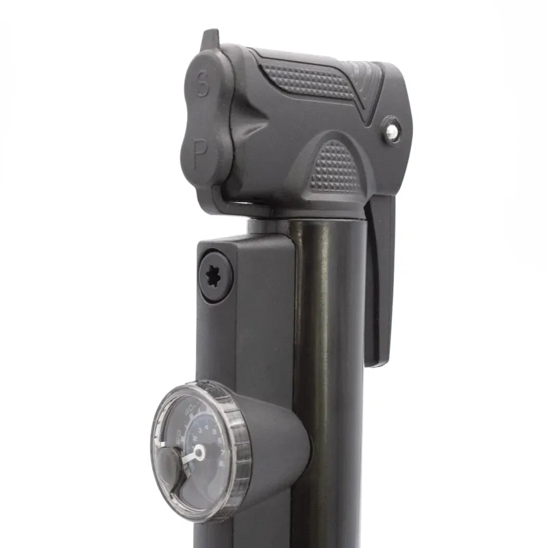 Truflo Micro II Mini Pump with Dial Gauge in Black-3