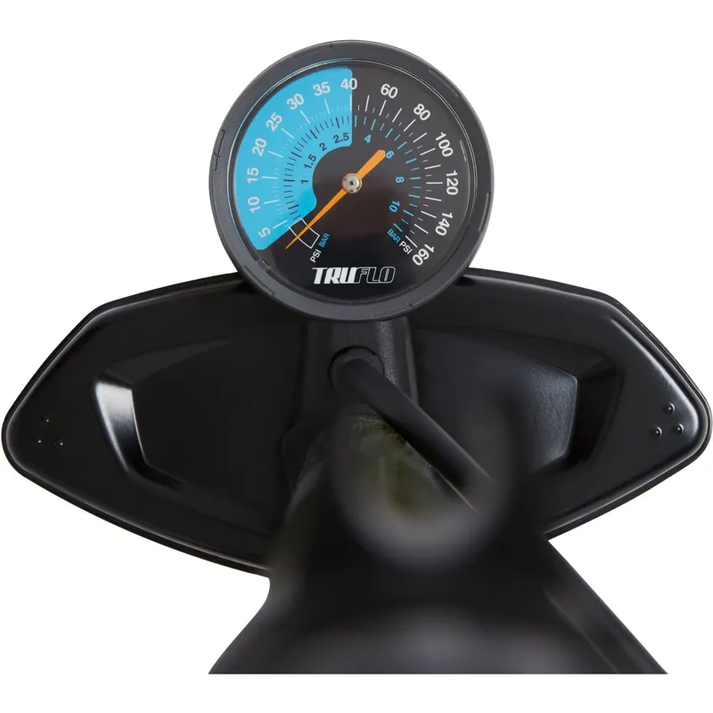 Truflo Supertrax Floor Pump in Olive Green-3