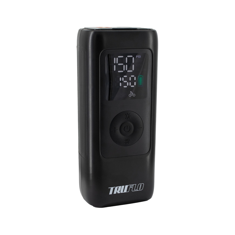 Balfes Bikes Truflo Electron Max Electric Inflator Pump in Black | Free postage over £30, £10 off first order, price match & 0% finance.
