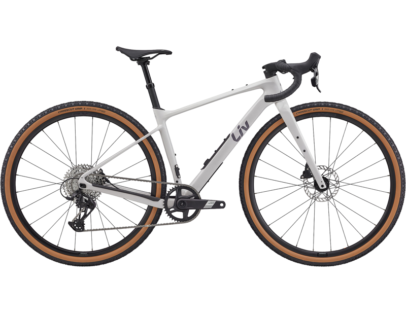Balfes Bikes Liv Devote Advanced 1 Gravel Bike 2026 in Lavender Blush | Free postage over £30, £10 off first order, price match & 0% finance.