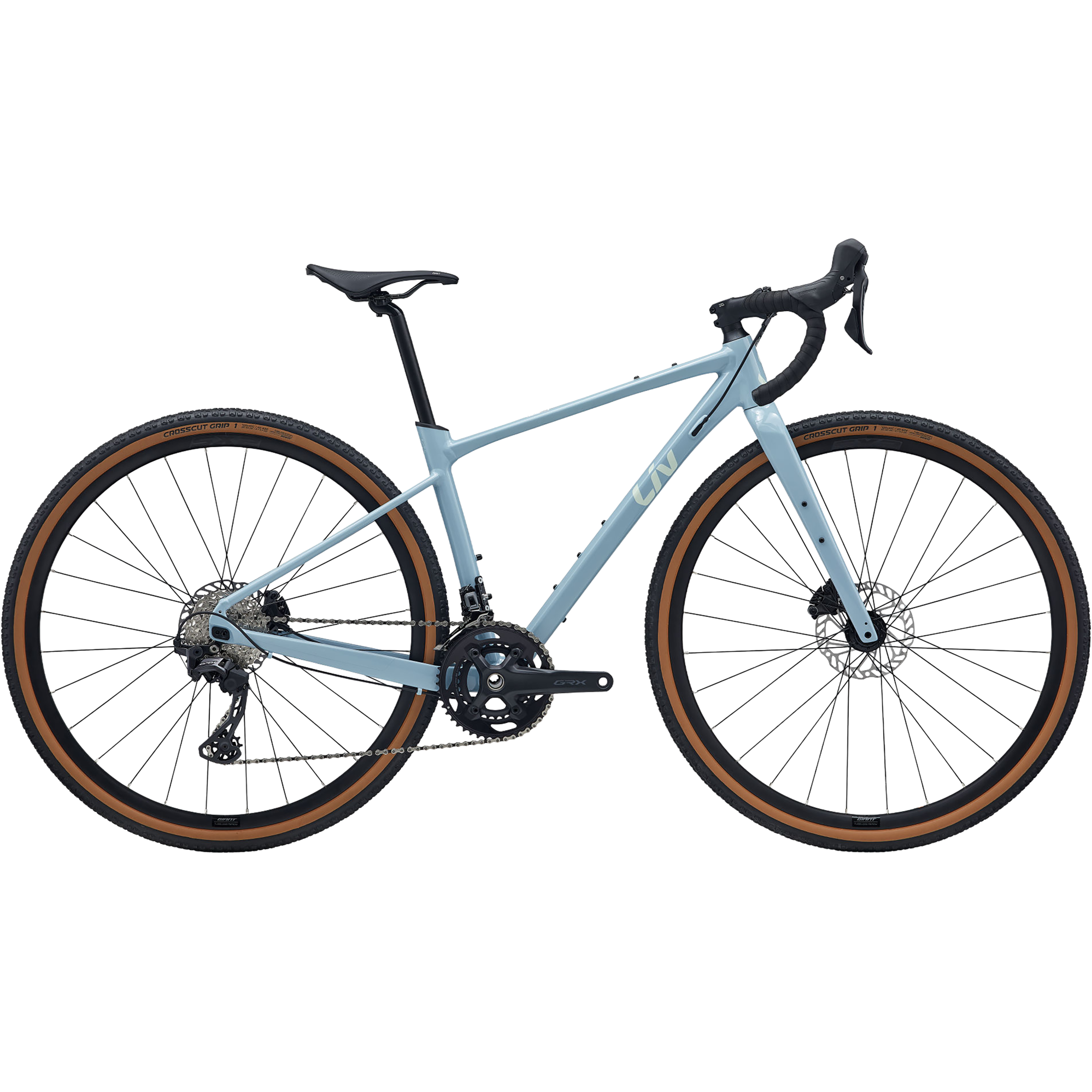 Liv Devote Gravel Bike 2026 in Clear Sky - Main Image