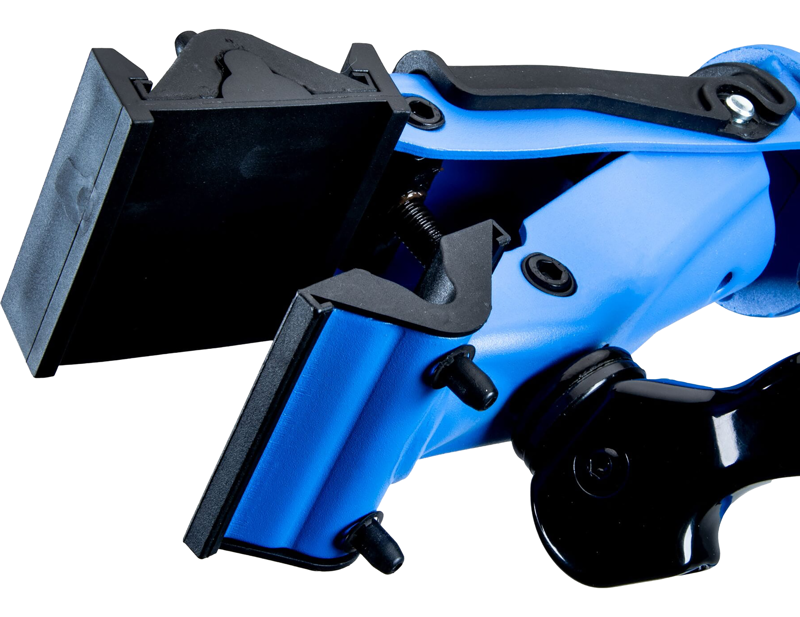 Park Tool 1971 Clamp Adapter for D-profile Seatposts in Black-1
