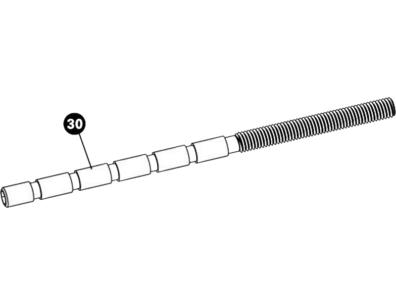 Balfes Bikes Park Tool 2752 Shaft for SBK-1 in Black | Free postage over £30, £10 off first order, price match & 0% finance.