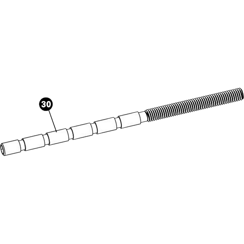Balfes Bikes Park Tool 2752 Shaft for SBK-1 in Black | Free postage over £30, £10 off first order, price match & 0% finance.