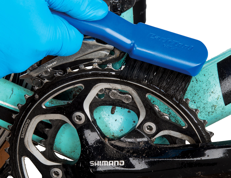 Park Tool GSC-4 Bicycle Cassette Cleaning Brush in Blue-1