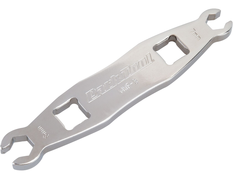 Balfes Bikes Park Tool MWF-3  Metric Flare Wrench 7mm/8mm in Silver | Free postage over £30, £10 off first order, price match & 0% finance.