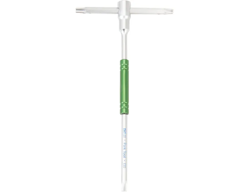 Balfes Bikes Park Tool THT-20 Sliding T-Handle Torx Wrench T20 in Silver/Green | Free postage over £30, £10 off first order, price match & 0% finance.