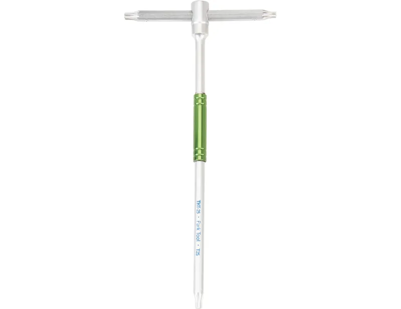 Park Tool THT-25 Sliding T-Handle Torx Wrench in Silver/Green