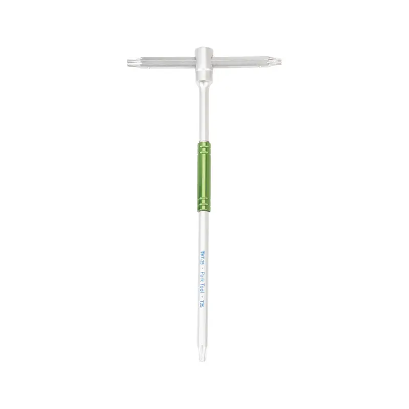 Balfes Bikes Park Tool THT-25 Sliding T-Handle Torx Wrench in Silver/Green | Free postage over £30, £10 off first order, price match & 0% finance.