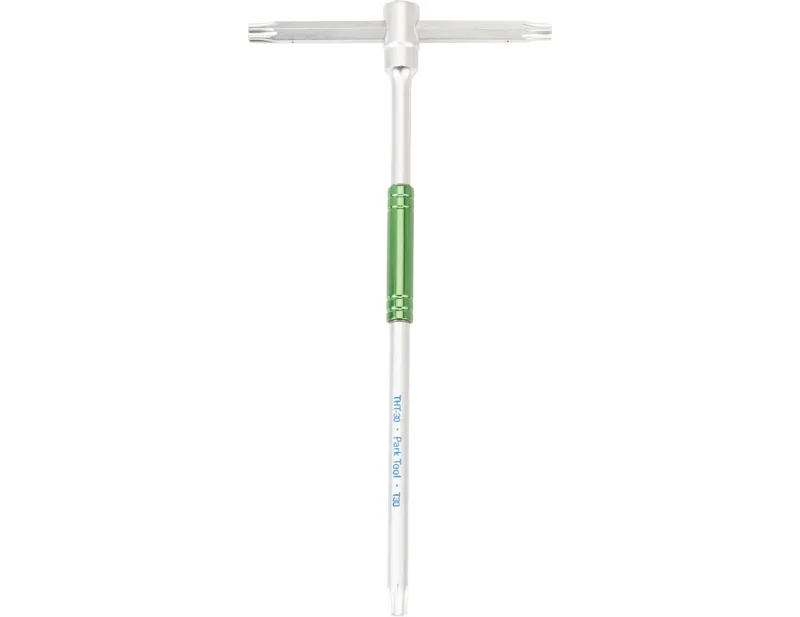 Balfes Bikes Park Tool THT-30 Sliding T-Handle Torx Wrench T30 in Silver/Green | Free postage over £30, £10 off first order, price match & 0% finance.