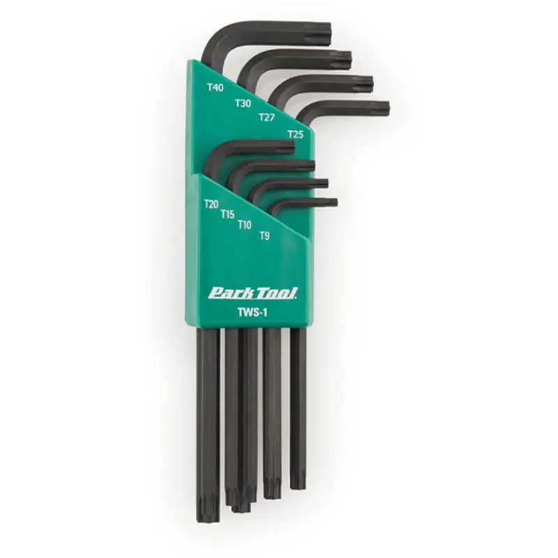 Balfes Bikes Park Tool TWS-1 Torx Compatible Wrench Set in Green | Free postage over £30, £10 off first order, price match & 0% finance.