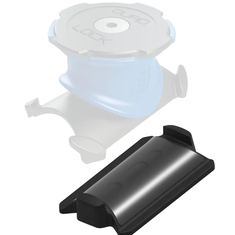 Quad Lock Flat Bar Adaptor in Black-1