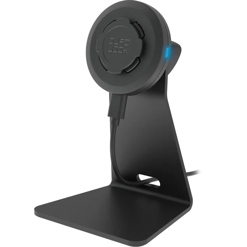 Quad Lock Wireless Charging Head for Car/Desk in Black-2