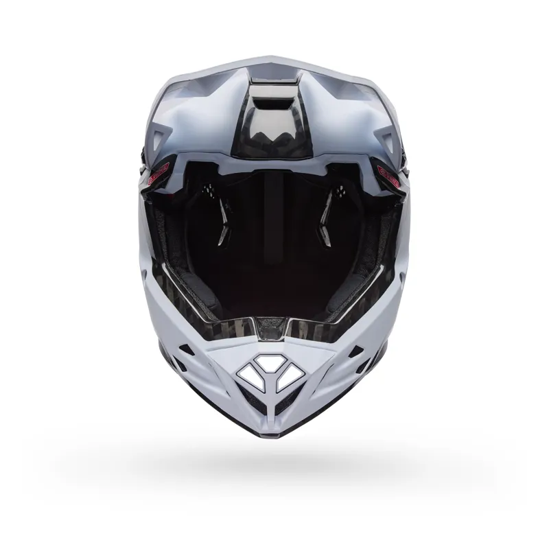 Bell Full-10 Spherical Peak Full Face Helmet in White-2