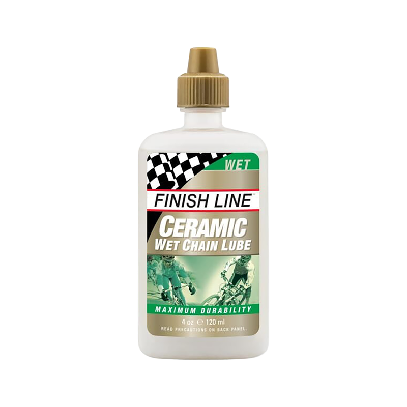 Balfes Bikes Finish Line Ceramic Wet Chain Lube - 120 ml | Free postage over £30, £10 off first order, price match & 0% finance.