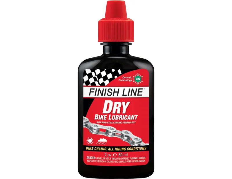 Balfes Bikes Finish Line Ceramic Tech Dry Chain Lube 60ml | Free postage over £30, £10 off first order, price match & 0% finance.