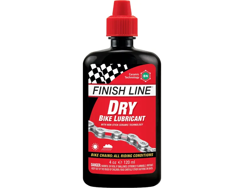 Balfes Bikes Finish Line Ceramic Tech Dry Chain Lube 120ml | Free postage over £30, £10 off first order, price match & 0% finance.