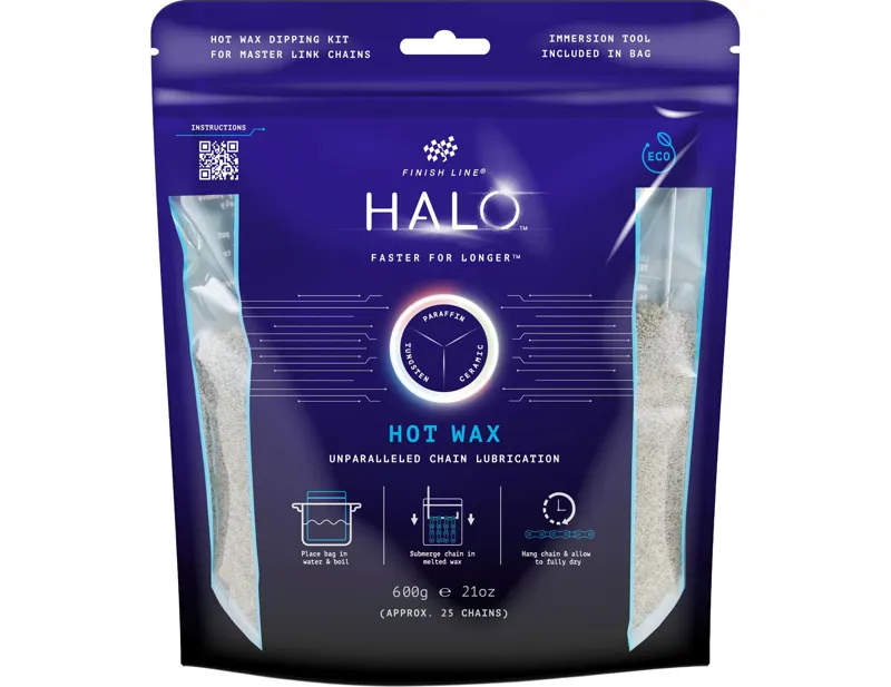Balfes Bikes Finish Line Halo Hot Wax Granular Lubricant Melts 600g | Free postage over £30, £10 off first order, price match & 0% finance.