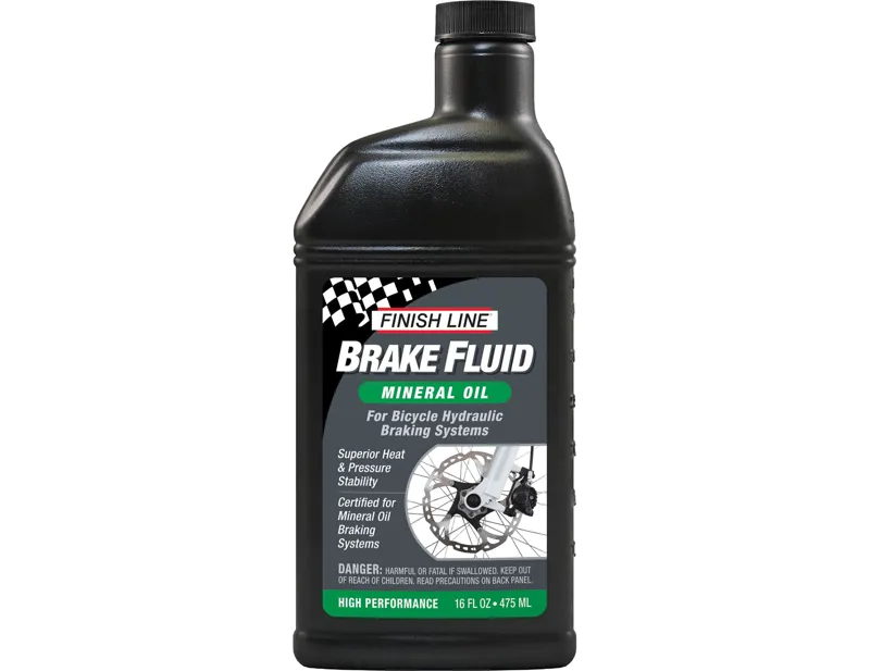 Balfes Bikes Finish Line Mineral Oil Brake Fluid 480ml | Free postage over £30, £10 off first order, price match & 0% finance.