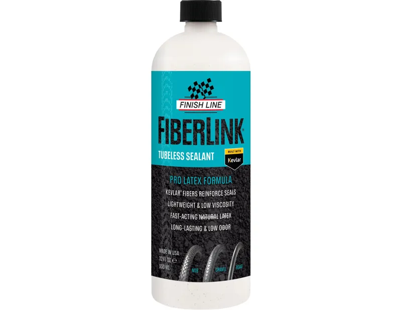Balfes Bikes Finish Line FibreLink Tyre Sealant 960ml | Free postage over £30, £10 off first order, price match & 0% finance.