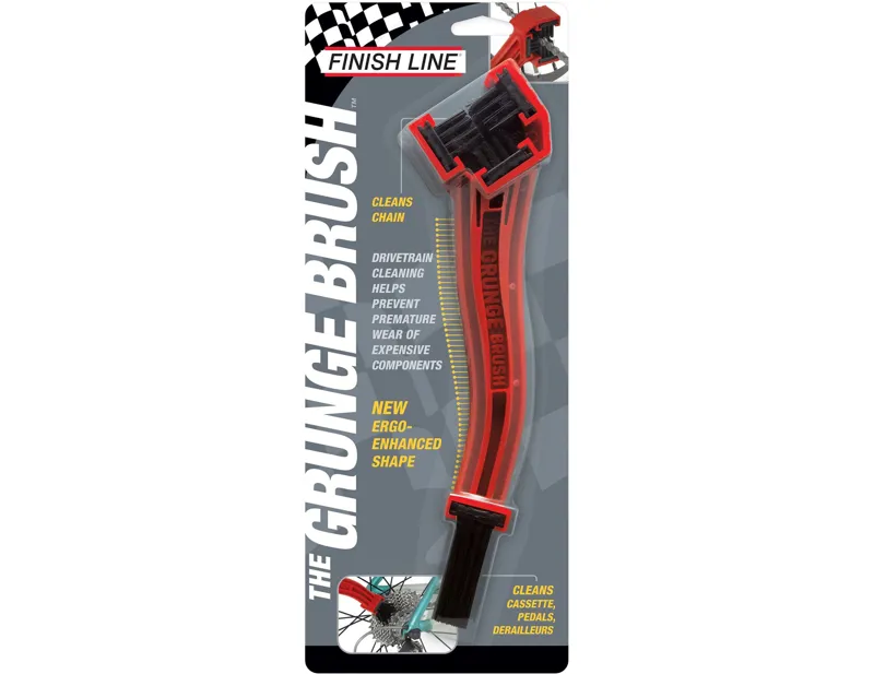 Balfes Bikes Finish Line Solo Grunge Brush in Red | Free postage over £30, £10 off first order, price match & 0% finance.