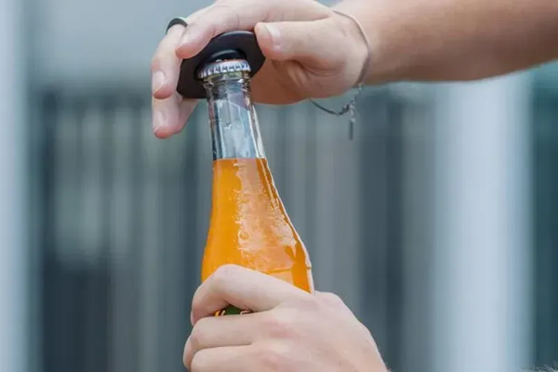 Quad Lock MAG Phone Ring/Stand and Bottle Opener in Black-1