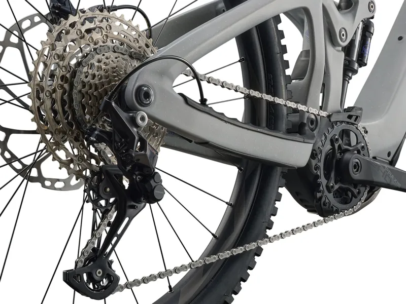 Giant Reign Advanced E+ 2 Electric Full Suspension Mountain Bike 2026 in Moon Dust-6