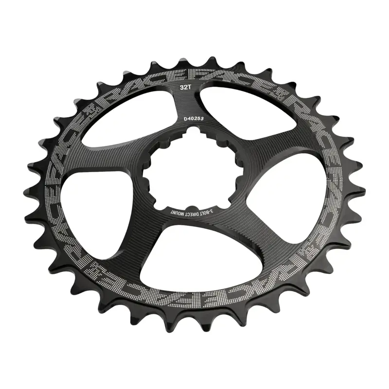 Balfes Bikes Race Face 3 Bolt Compatible Direct Mount Chainring in Black | Free postage over £30, £10 off first order, price match & 0% finance.