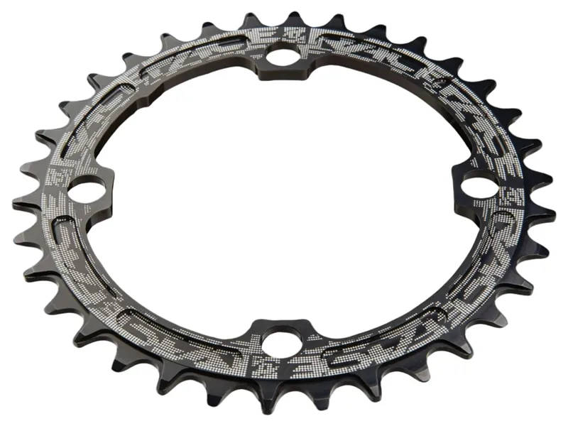 Balfes Bikes Race Face Narrow/Wide Single Chainring 104x38T in Black | Free postage over £30, £10 off first order, price match & 0% finance.
