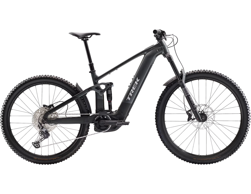 EX DISPLAY Trek Rail+ 5 Gen 5 Electric Full Suspension Mountain Bike Large 2026 in Lithium Grey